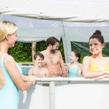 NNEVL Bestway Pool Dome 600x600x295 cm