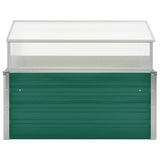 NNEVL Greenhouse Green 100x100x77 cm Galvanised Steel