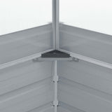 NNEVL Greenhouse Green 100x100x77 cm Galvanised Steel