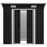 NNEVL Garden Shed Anthracite Steel