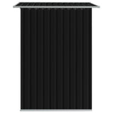 NNEVL Garden Storage Shed Anthracite Steel 204x132x186 cm