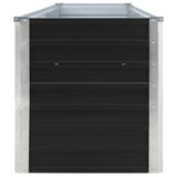 NNEVL Garden Raised Bed Galvanised Steel 320x40x45 cm Anthracite