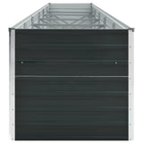 NNEVL Garden Raised Bed Galvanised Steel 480x80x45 cm Anthracite