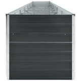 NNEVL Garden Raised Bed Galvanised Steel 600x80x45 cm Anthracite