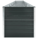 NNEVL Garden Raised Bed Galvanised Steel 600x80x77 cm Anthracite