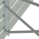 NNEVL Garden Raised Bed Galvanised Steel 600x80x77 cm Anthracite