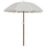 NNEVL Parasol with Steel Pole 180 cm Sand