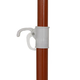 NNEVL Parasol with Steel Pole 180 cm Taupe