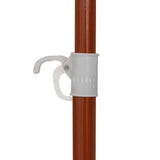 NNEVL Parasol with Steel Pole 180 cm Anthracite