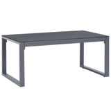NNEVL Coffee Table 90x50x40 cm Aluminium