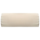 NNEVL Deck Chair Headrest Cream 40x7.5x15 cm Textilene