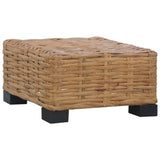 NNEVL Coffee Table 47x47x28 cm Natural Rattan