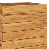 NNEVL Raised Bed 50x40x72 cm Recycled Teak and Steel