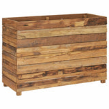 NNEVL Raised Bed 100x40x72 cm Recycled Teak and Steel