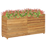 NNEVL Raised Bed 150x40x72 cm Recycled Teak and Steel