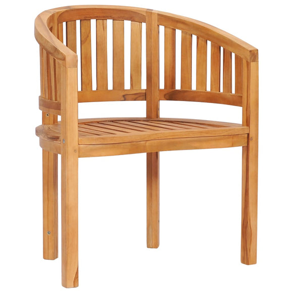 NNEVL Banana Chair Solid Teak Wood