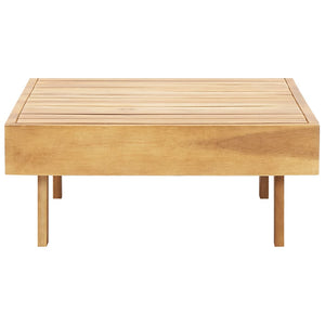 NNEVL Coffee Table 100x60x25 cm Solid Acacia Wood
