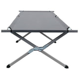 NNEVL Camping Bed 210x80x48 cm XXL Grey