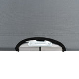 NNEVL Camping Bed 210x80x48 cm XXL Grey