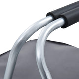 NNEVL Foldable Cool Bag Grey 46x27x23 cm Aluminium