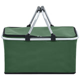 NNEVL Foldable Cool Bag Green 46x27x23 cm Aluminium
