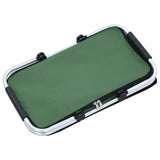 NNEVL Foldable Cool Bag Green 46x27x23 cm Aluminium