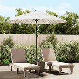 NNEVL Outdoor Parasol with Aluminium Pole 270 cm Sand White