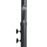 NNEVL Outdoor Parasol with Steel Pole 300x250 cm Anthracite