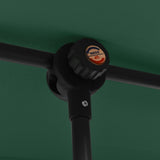 NNEVL Outdoor Parasol with Aluminium Pole 180x110 cm Green