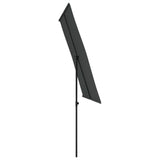 NNEVL Outdoor Parasol with Aluminium Pole 2x1.5 m Anthracite