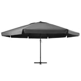 NNEVL Outdoor Parasol with Aluminium Pole 600 cm Anthracite