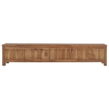 NNEVL TV Cabinet 150x30x30 cm Solid Teak Wood