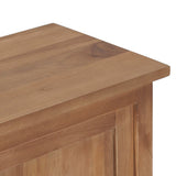 NNEVL TV Cabinet 150x30x30 cm Solid Teak Wood