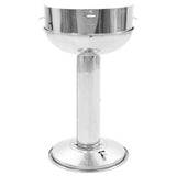NNEVL Pedestal Charcoal BBQ Grill Stainless Steel