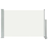 NNEVL Patio Retractable Side Awning 60x300 cm Cream