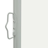 NNEVL Patio Retractable Side Awning 60x300 cm Cream