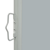 NNEVL Patio Retractable Side Awning 60x300 cm Grey