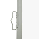 NNEVL Patio Retractable Side Awning 100x300 cm Cream
