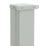 NNEVL Patio Retractable Side Awning 100x300 cm Cream