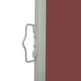 NNEVL Patio Retractable Side Awning 100x500 cm Brown