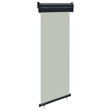 NNEVL Balcony Side Awning 65x250 cm Grey