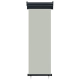 NNEVL Balcony Side Awning 65x250 cm Grey