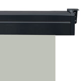 NNEVL Balcony Side Awning 65x250 cm Grey
