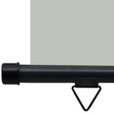 NNEVL Balcony Side Awning 65x250 cm Grey