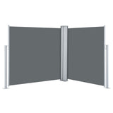 NNEVL Retractable Side Awning Anthracite 100x600 cm