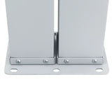 NNEVL Retractable Side Awning Anthracite 100x600 cm