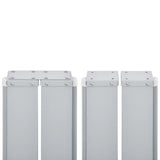 NNEVL Retractable Side Awning Anthracite 100x600 cm