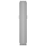 NNEVL Retractable Side Awning Black 120x600 cm