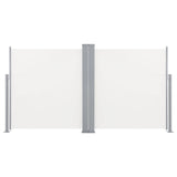 NNEVL Retractable Side Awning Cream 120x600 cm