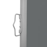 NNEVL Retractable Side Awning Anthracite 120x600 cm